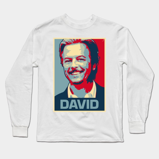 David Long Sleeve T-Shirt by DAFTFISH